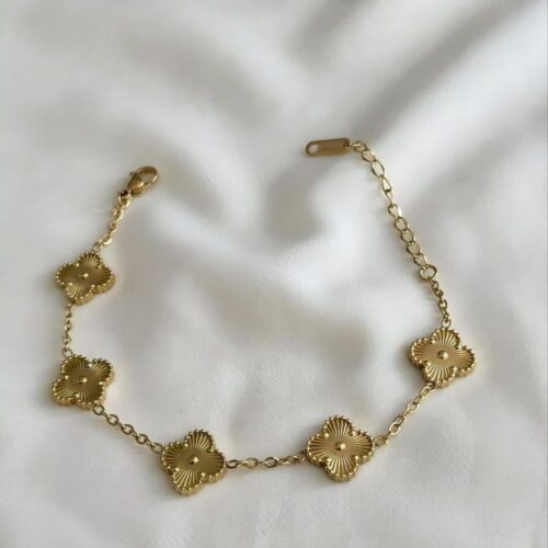 Clover Bracelet (Golden)