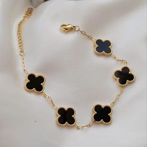 Clover Bracelet (Black)