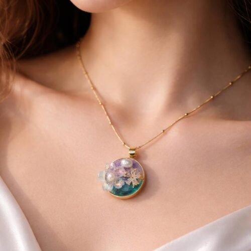 Blossom in Glass pendant