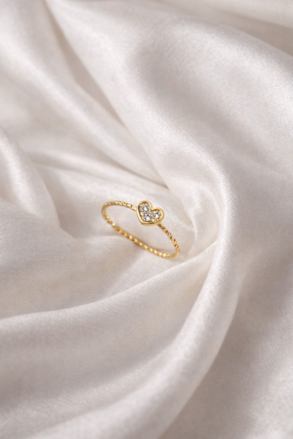 Golden Promise Heart Ring - Image 2