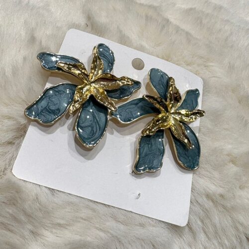 Orchid Statement Earrings